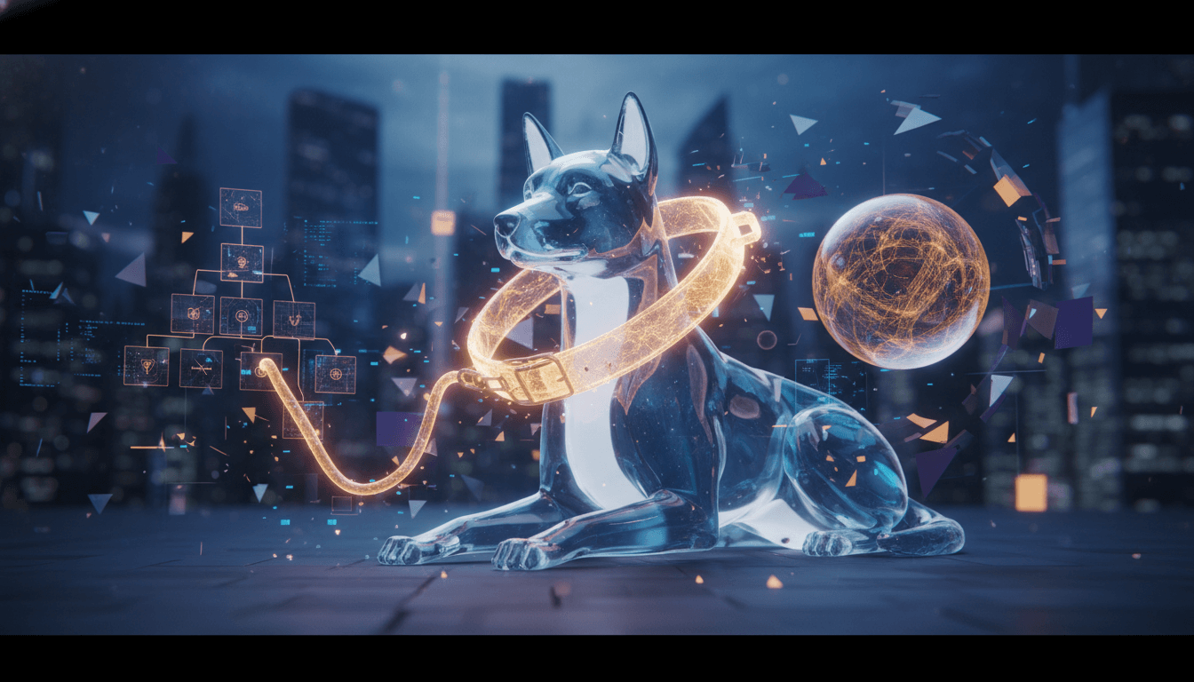 Pleased dog representing the concluded "Good Boy" variable analysis.